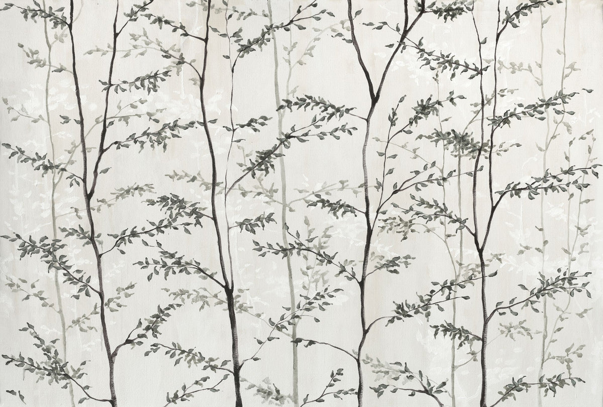 7800996 Woods Silver Mural by Coordonné (400x280cm)