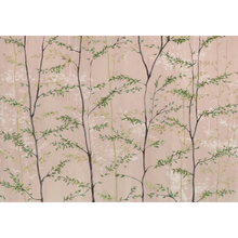 Woods Pink Random Chinoiseries II Mural by Coordonné (400x280cm)