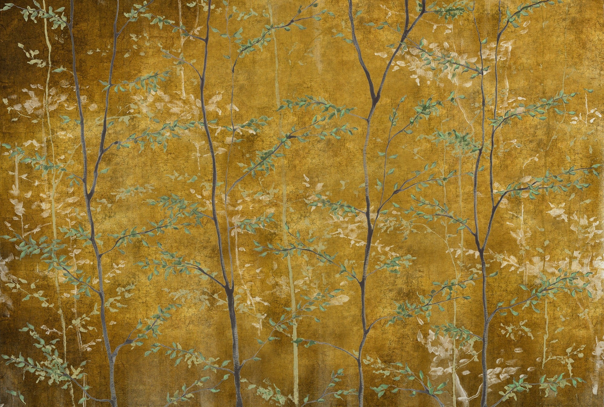 7800998 Woods Oro/Gold Mural by Coordonné