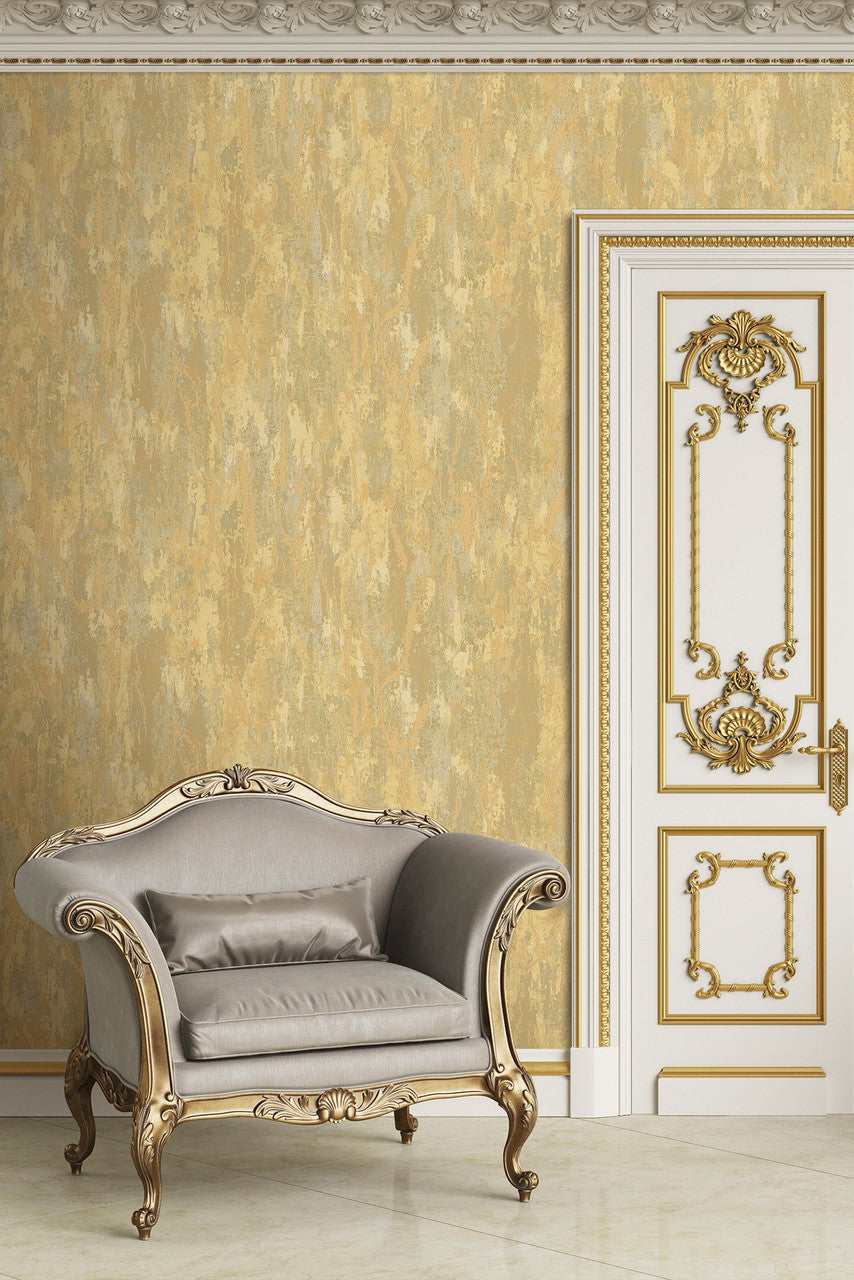 7809-3 Aged Metallic Onyx Wallpaper by Today Interiors