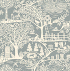 781 Homegrown Blue Wallpaper by Belgravia