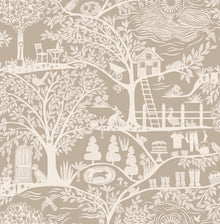 782 Homegrown Beige Wallpaper by Belgravia