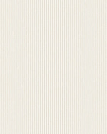 7861 Polka Stripe Light Grey and White Linen Wallpaper by Boråstapeter
