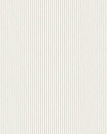 7864 Polka Stripe Light Green and White Linen Wallpaper by Boråstapeter