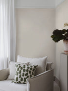 7866 Picnic Check Light Grey and White Linen Wallpaper by Boråstapeter