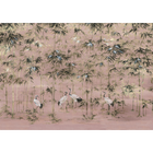 Garzas Rose Random Chinoiseries II Mural by Coordonné (400x280cm)