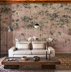 7900002 Garzas Rose Random Chinoiseries Mural by Coordonné