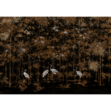 Garzas Coal Random Chinoiseries II Mural by Coordonné (400x280cm)