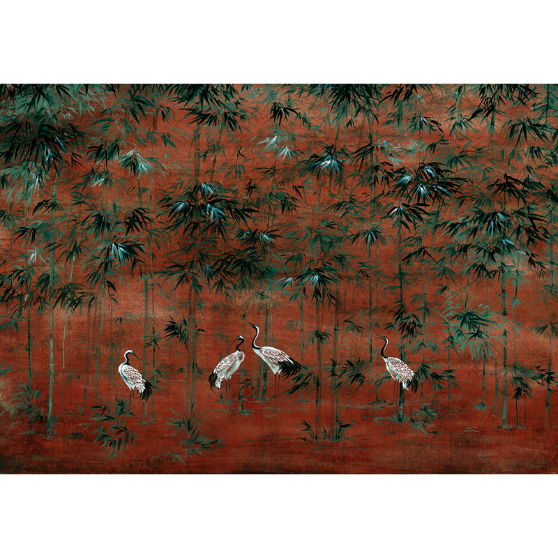 Garzas Goji Random Chinoiseries II Mural by Coordonné (400x280cm)