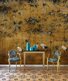 7900005 Garzas Chai Random Chinoiseries Mural by Coordonné