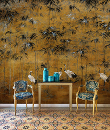 7900005 Garzas Chai Random Chinoiseries Mural by Coordonné
