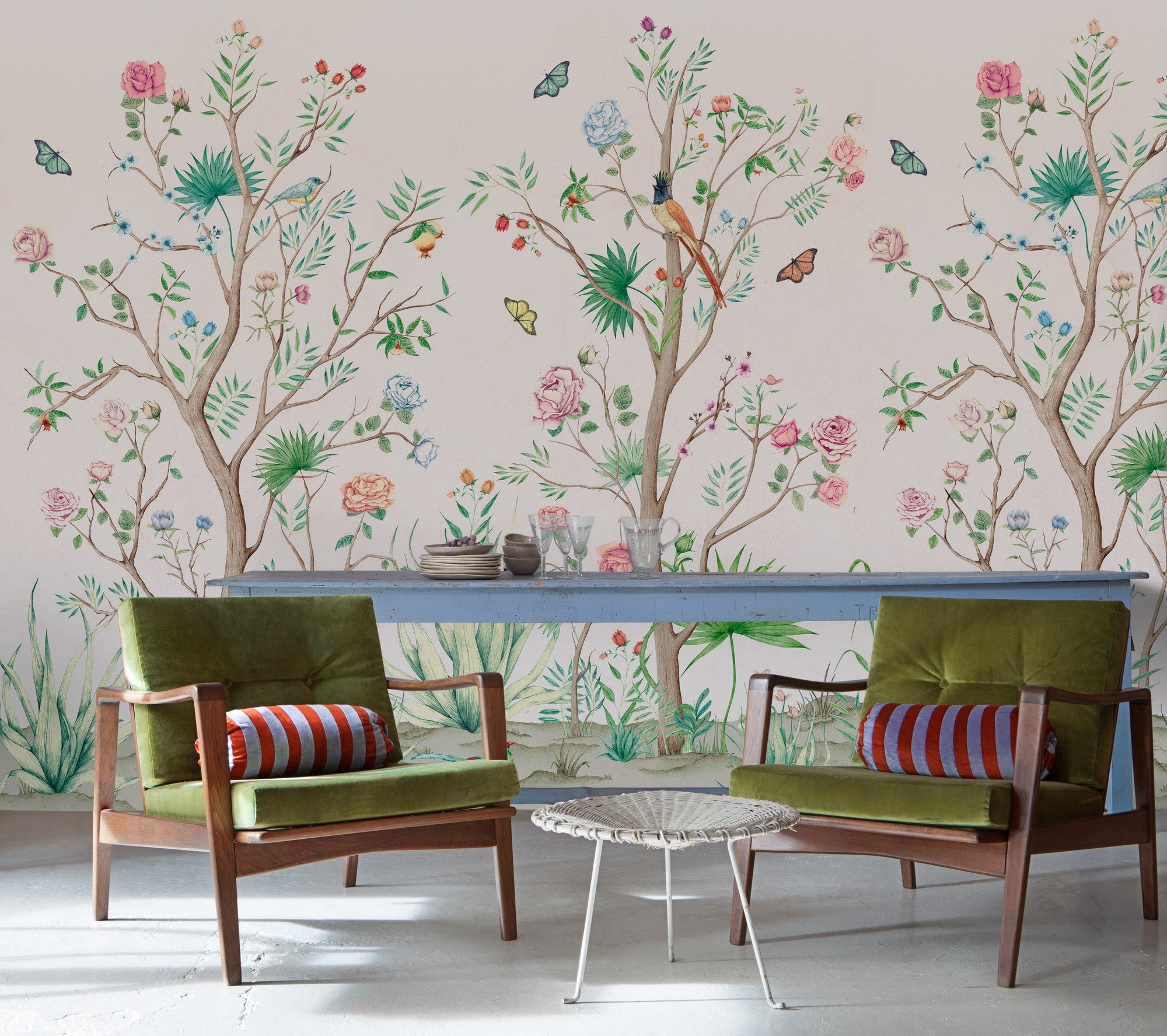 7900010 Peonies Pure (300 × 280 cm) Random Chinoiseries Mural by Coordonné