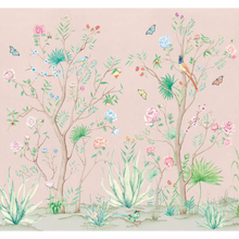 Peonies Rose Random Chinoiseries II Mural by Coordonné (300x280cm)