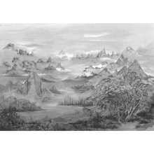 Kami Chia Seed Random Chinoiseries II Mural by Coordonné (400x280cm)