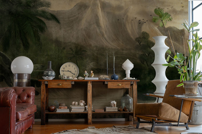 Kodo Maca Random Chinoiseries II Mural by Coordonné (400x280cm)