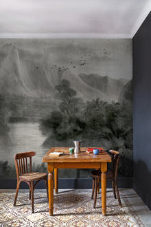 7900032 Kodo Chia Seed (450 × 280 cm) Random Chinoiseries Mural by Coordonné