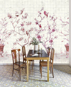 Meihua Goji Random Papers Issue Mural by Coordonné