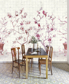 Meihua Goji Random Papers Issue Mural by Coordonné
