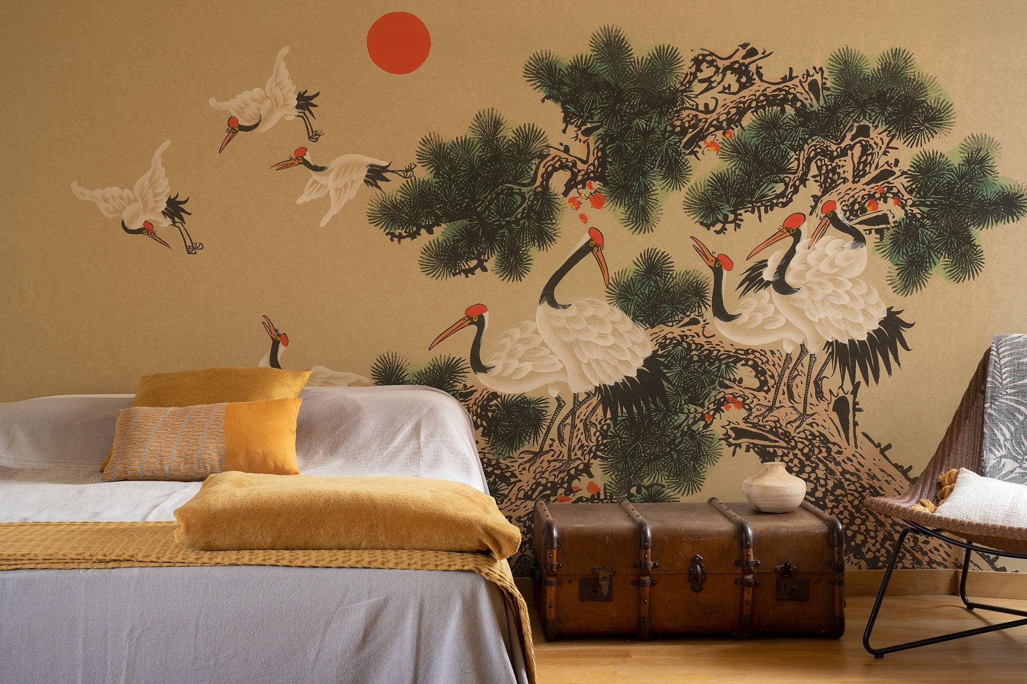 Ukiyo Clow Random Chinoiseries II Mural by Coordonné (400x280cm)