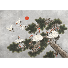 Ukiyo Chia Seed Random Papers Issue Mural by Coordonné