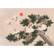 Ukiyo Rose Random Chinoiseries II Mural by Coordonné (400x280cm)
