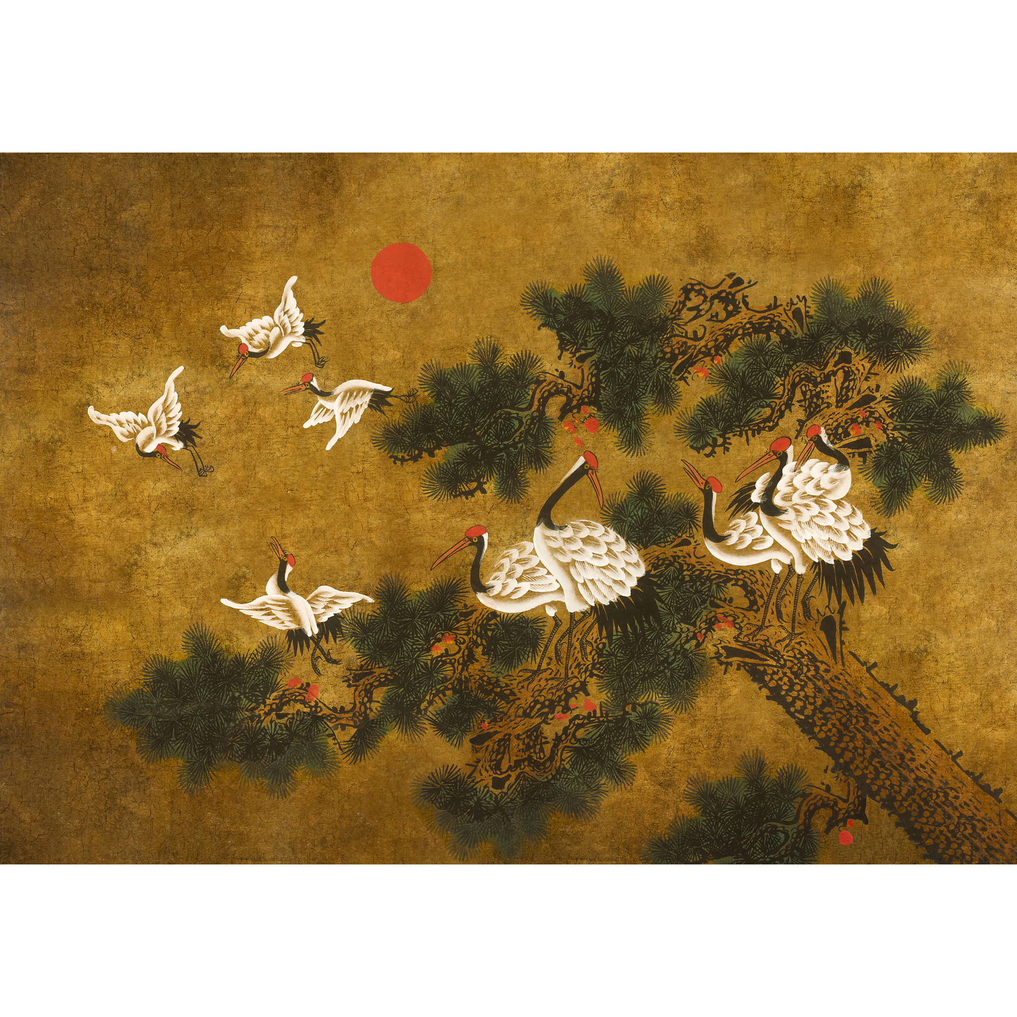 Ukiyo Chai Random Papers Issue Mural by Coordonné