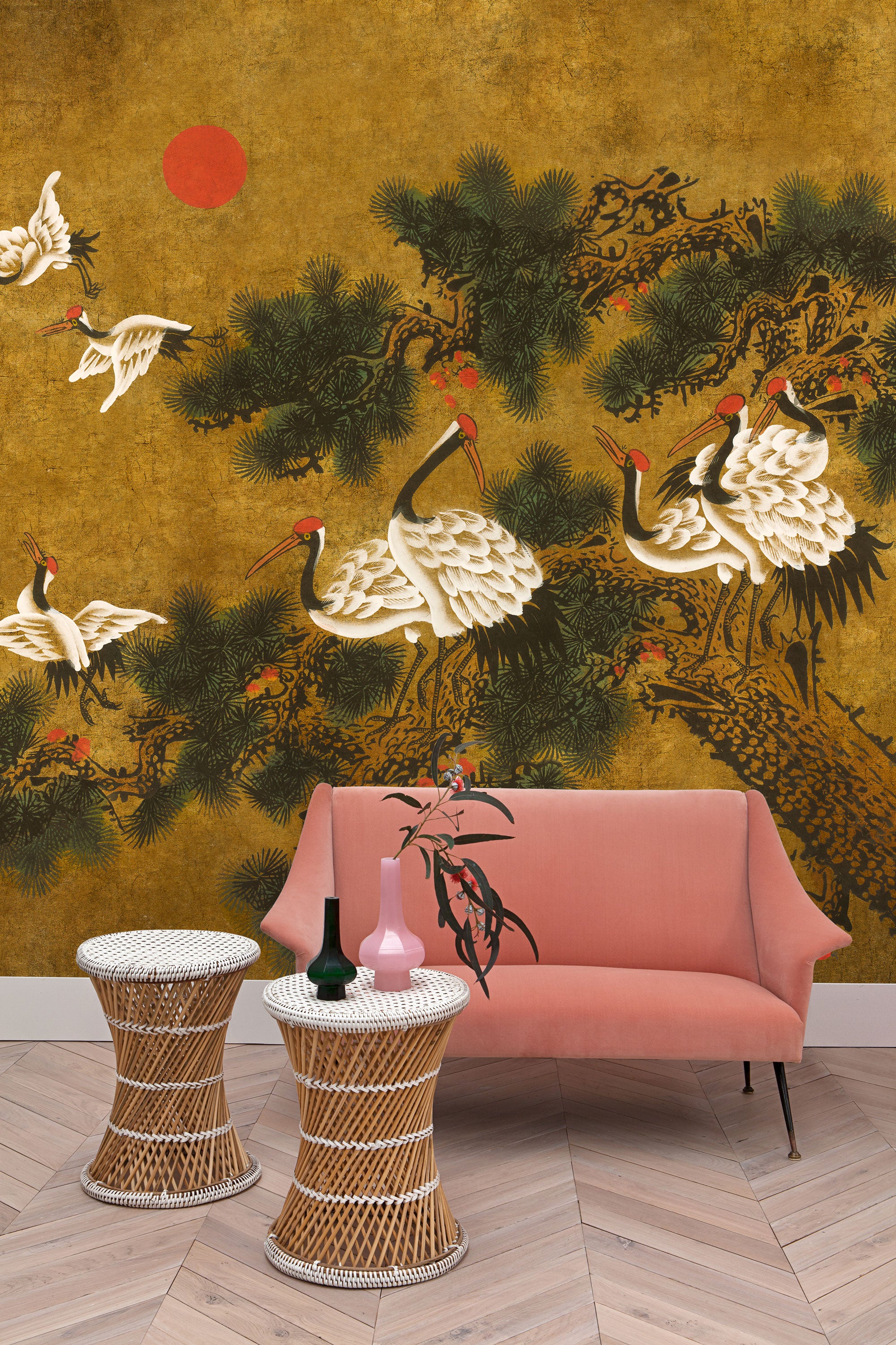 Ukiyo Chai Random Papers Issue Mural by Coordonné
