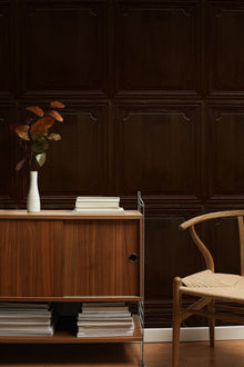 7900102 Boiserie Chocolate (50 × 1000 cm) Random Chinoiseries Mural by Coordonné