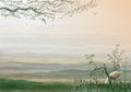 Yügure Aloe Mural by Coordonné