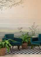 7900111 Yügure Aloe Random Chinoiseries Mural by Coordonné