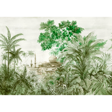 Taj Mahal Aloe Random Papers Issue Mural by Coordonné