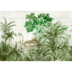 Taj Mahal Aloe Random Chinoiseries II Mural by Coordonné (400x280cm)