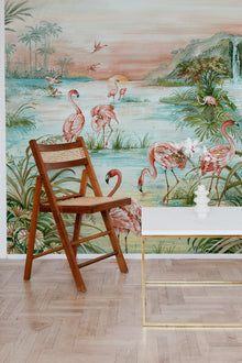 7900131 Roseus Aloe Random Chinoiseries Mural by Coordonné