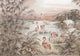 Roseus Rose Random Chinoiseries Mural by Coordonné
