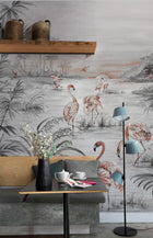7900133 Roseus Chia Seed Random Chinoiseries Mural by Coordonné