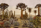 7900141 Meiji Rose Random Chinoiseries Mural by Coordonné