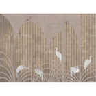 Tassel Rose Random Chinoiseries Mural by Coordonné