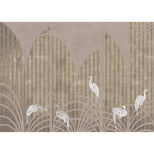 Tassel Rose Random Chinoiseries Mural by Coordonné