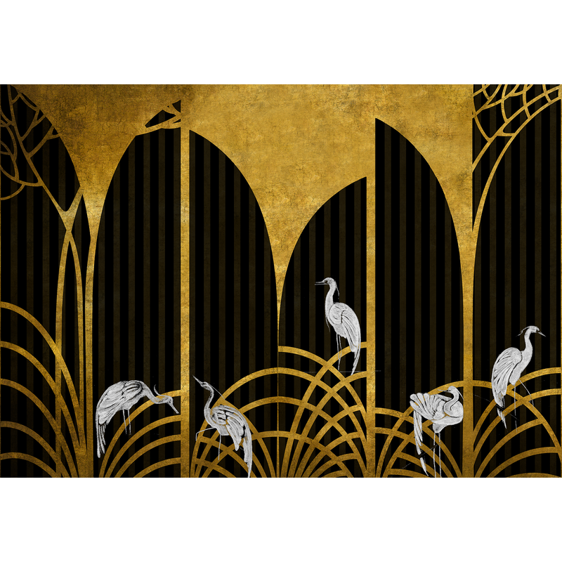 Tassel Chai Random Chinoiseries II Mural by Coordonné (400x280cm)