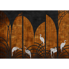 Tassel Ginger Random Chinoiseries Mural by Coordonné