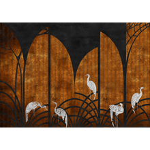 Tassel Ginger Random Chinoiseries Mural by Coordonné