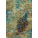 Dunhuang Blue Spirulina (50 × 1000 cm) Random Chinoiseries Mural by Coordonné