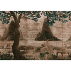 Zilant Rose Random Chinoiseries Mural by Coordonné