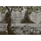 Zilant Chia Seed Random Chinoiseries Mural by Coordonné
