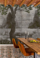Zilant Chia Seed Random Chinoiseries Mural by Coordonné