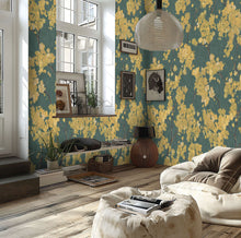 790152 Hot Spots Brown, Yellow & Green The Wall 4 Mural by A S Creation