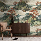 790154 Hot Spots Beige, Brown & Green The Wall 4 Mural by A S Creation