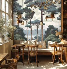790156 Hot Spots Brown, Cream & Green The Wall 4 Mural by A S Creation