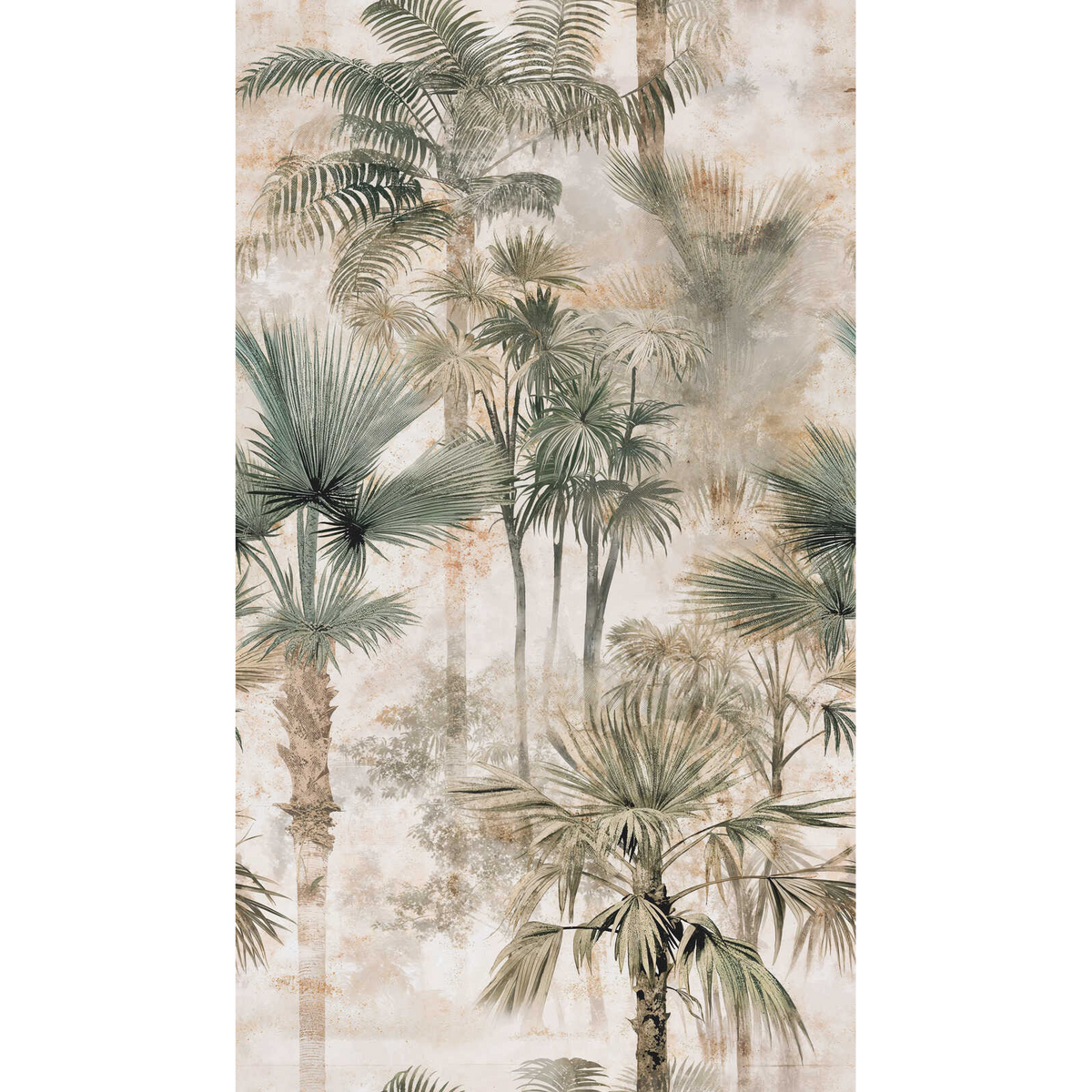 790157 Hot Spots Beige, Cream & Green The Wall 4 Mural by A S Creation