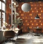 790159 Hot Spots Brown, Yellow & Orange The Wall 4 Mural by A S Creation